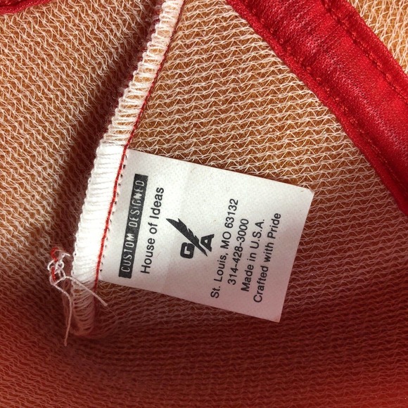 VINTAGE CITIZENS STATE BANK HAT CAP MENS SNAPBACK RED USA MADE TRUCKER 80s 90s - Picture 10 of 11